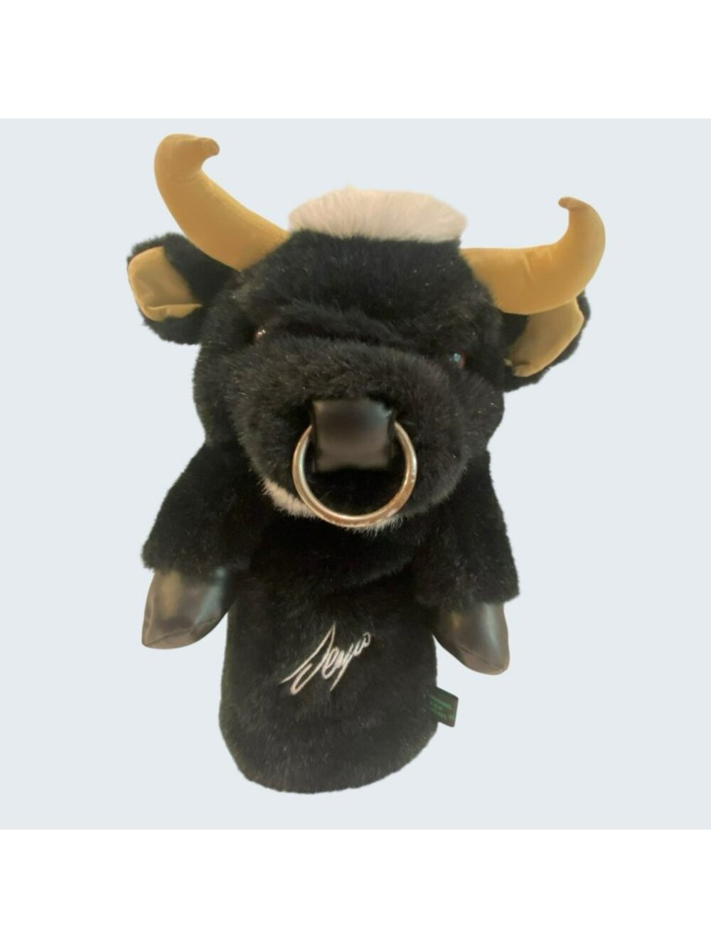 Sergio Garcia Bull Pro Golf Club Driver Head Cover Winning Edge Designs 2004 VTG